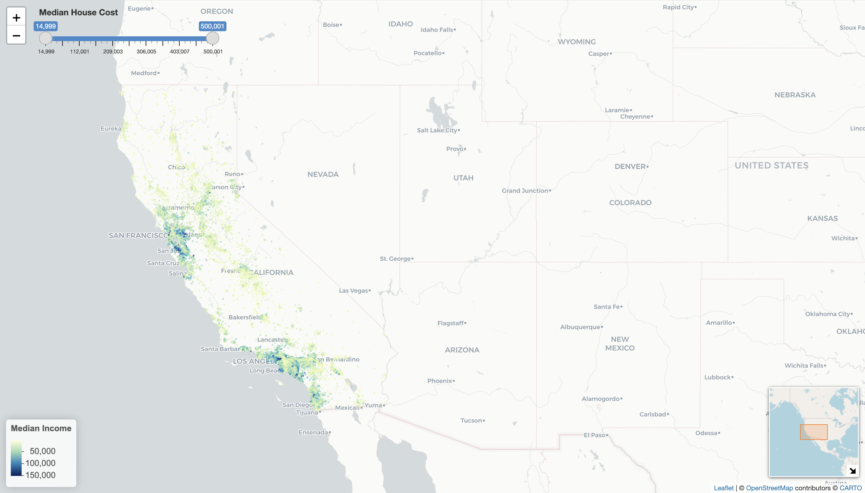 California Housing Costs