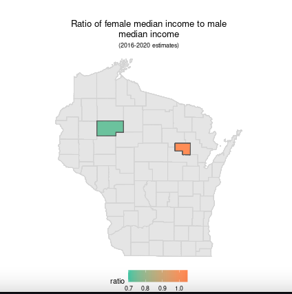 Occupation Segregation and Wage Gap in Wisconsin