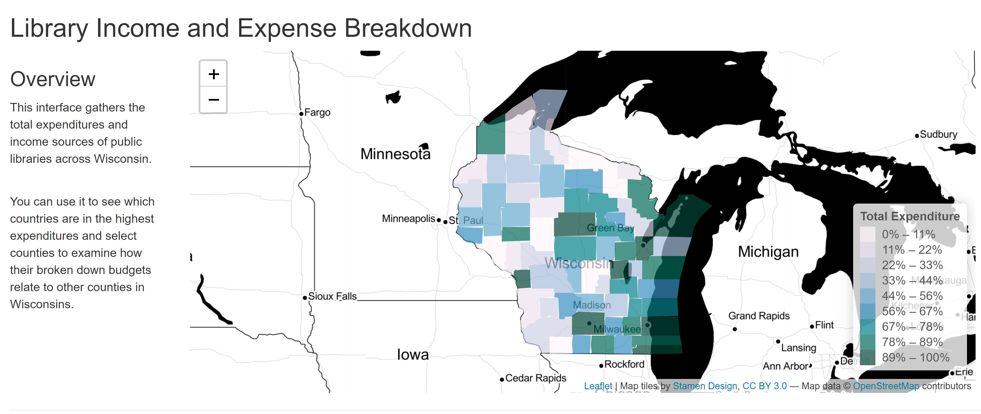 Wisconsin Library Budgets